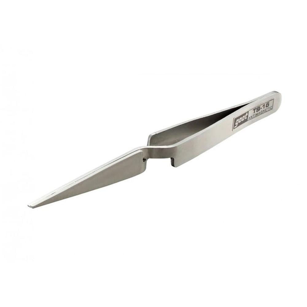 Pinza Antiestática de Precisión Inversa Goot TS-16