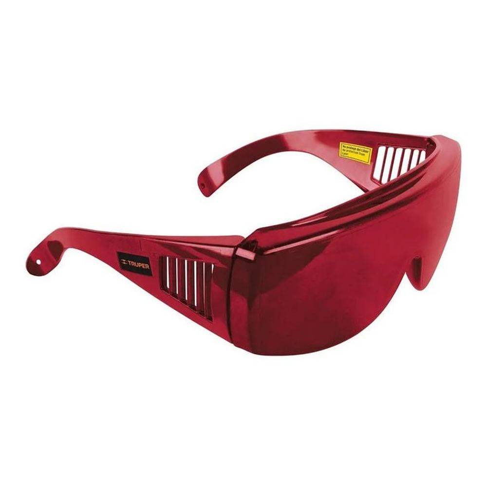 Lentes De Segurida Para Laser Rojo Truper - 10757 Rojo
