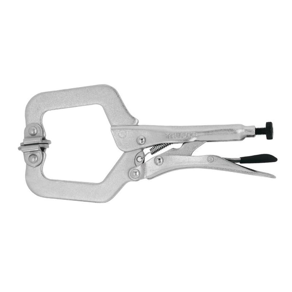 Pinza de presión 6 tipo C con mordaza autoajustable Truper - 17413