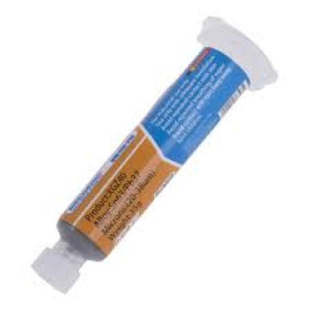 Estaño En Pasta Mechanic Tipo Jeringa Peso 35g XGZ40 Gris