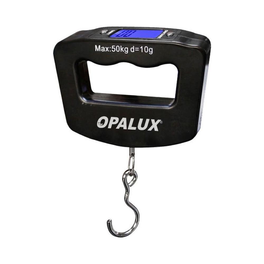 Balanza De Gancho 50kg Opalux 2 Pilas Aaa Opcion Hold Cjx OP-607