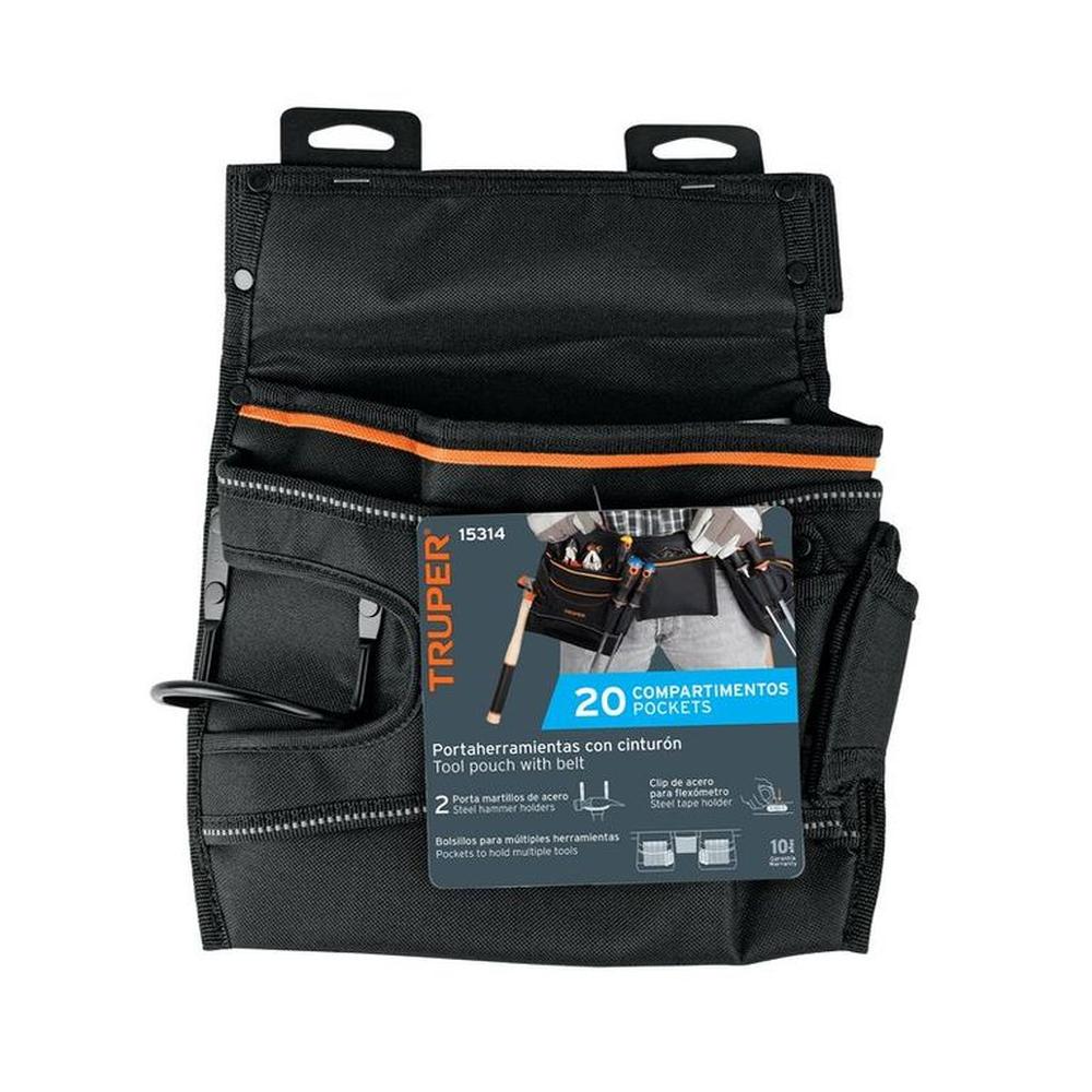 Porta herramientas de poliéster 5 compartimentos Truper - 101665