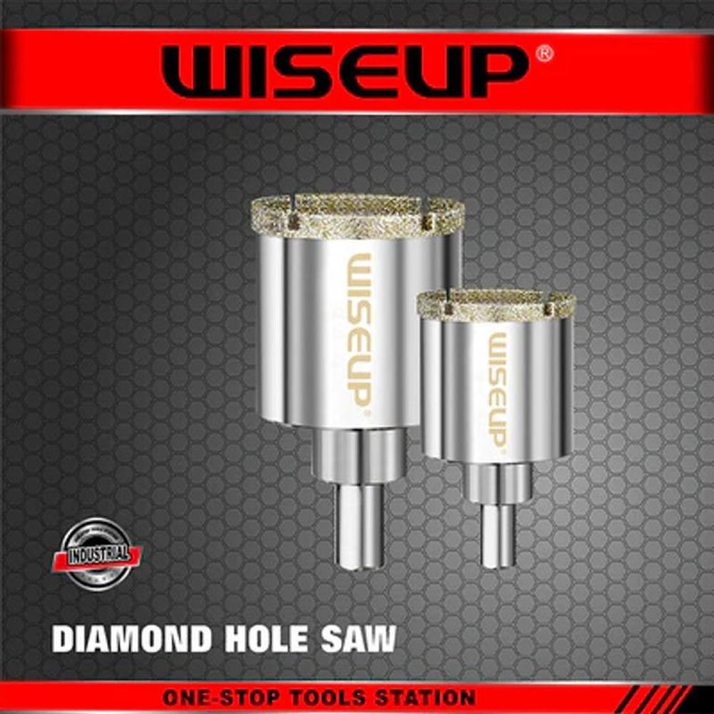 BROCA DIAMANTADA SEGMENTADA 10MM2PCS WISEUP 101510 Gris