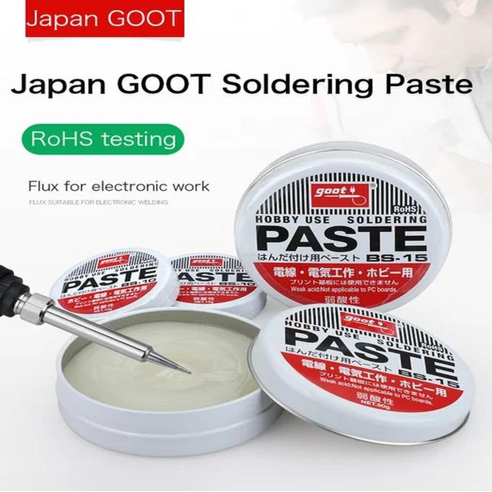 Pasta Para Reballing Goot 50 G BS-15 Blanco