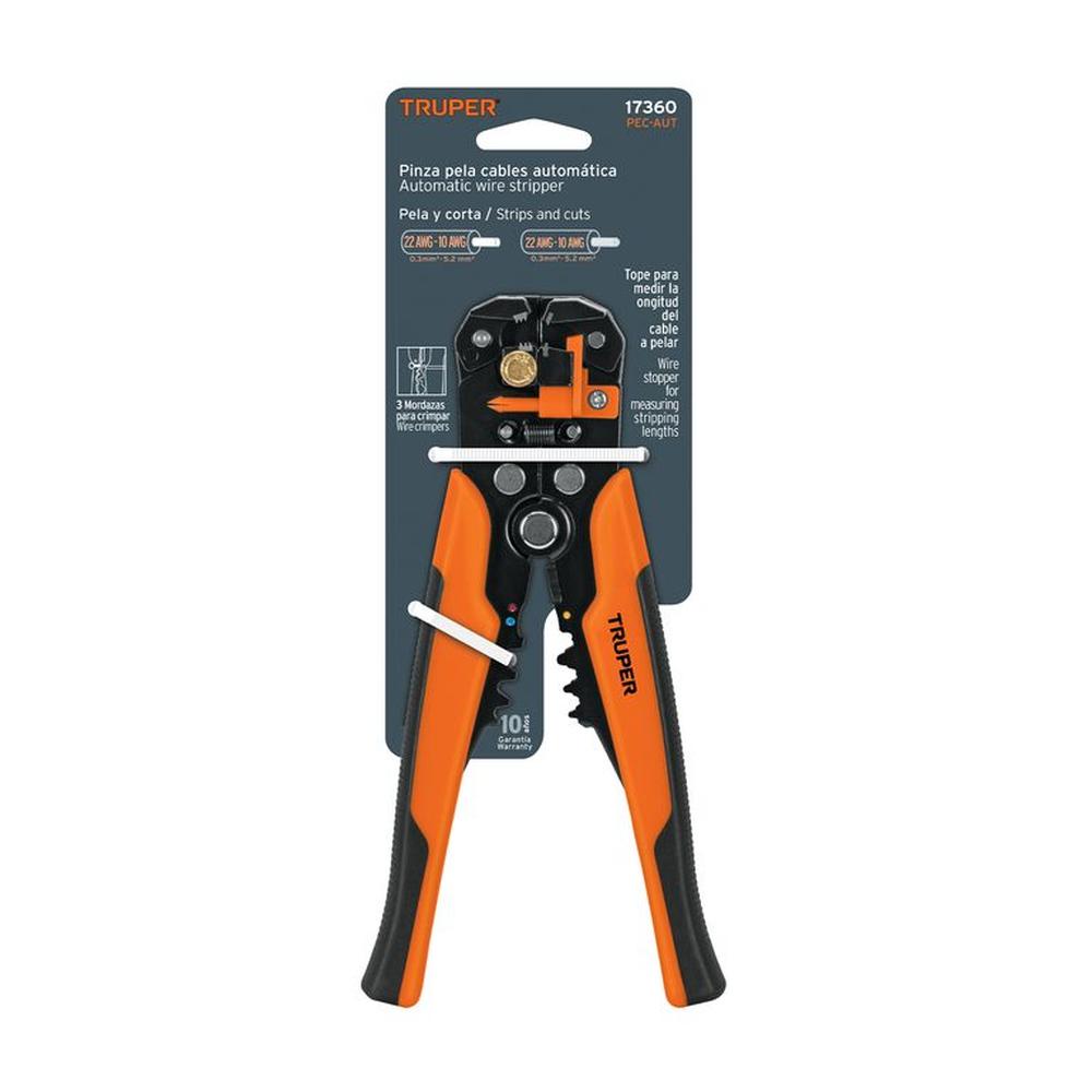 Alicate Pela Cables Auomatico De 8 Pulgadas Pec-aut 17360