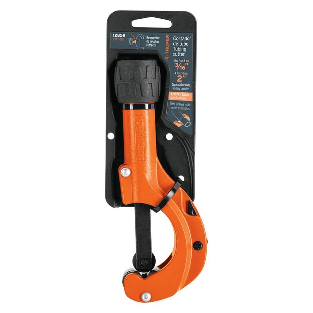 CORTADOR TRUPER PARA TUBO DE COBRE 3/16' A 2' CUCHILLA 18 MM - 12859
