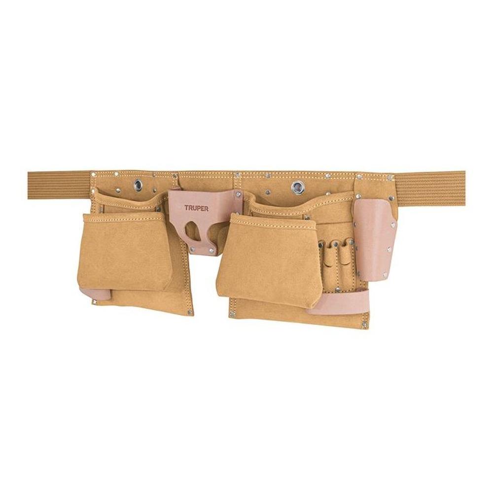 Porta herramientas de carnaza con 13 compartimentos Truper - 11537