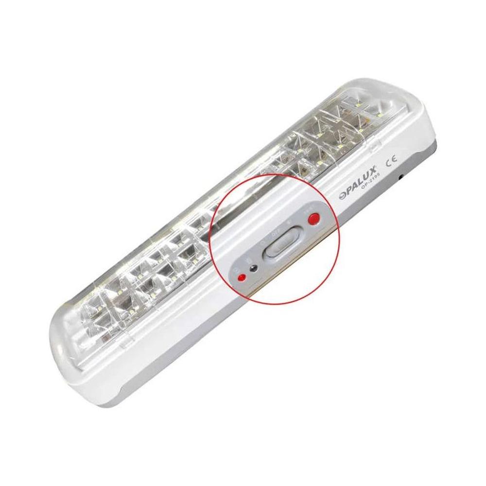 Lámpara de Emergencia 30 LED SMD 7 Horas OP-2195 OPALUX