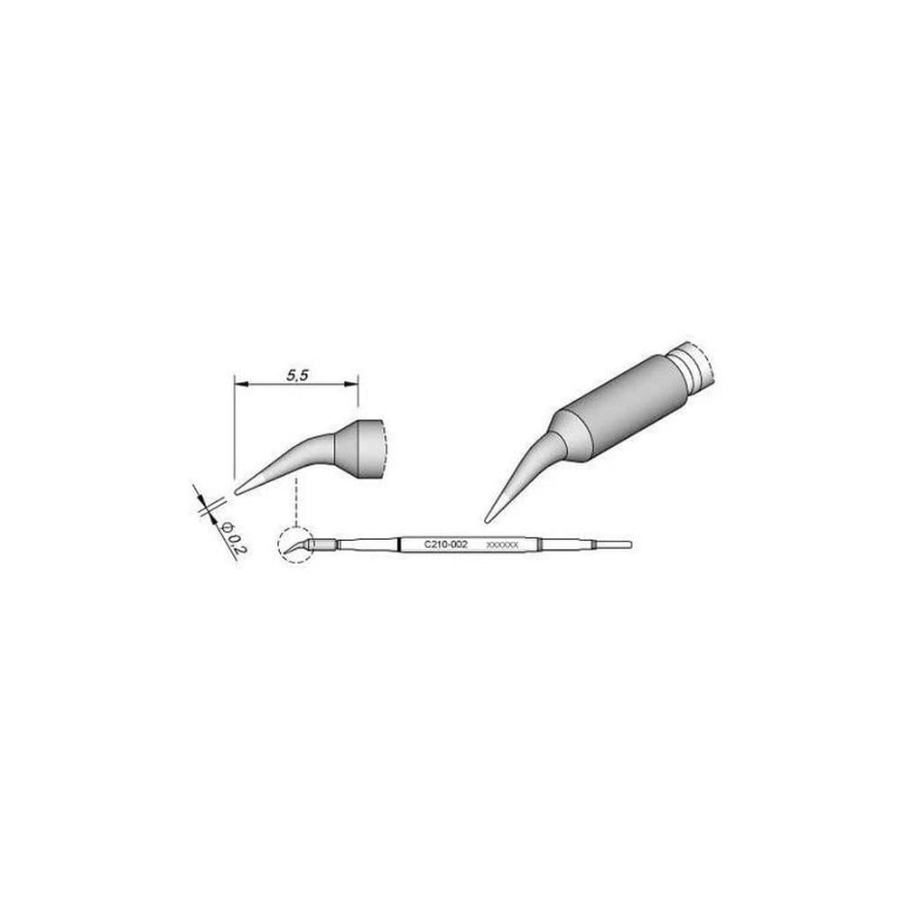 Punta Para Jbc C210002 Gris