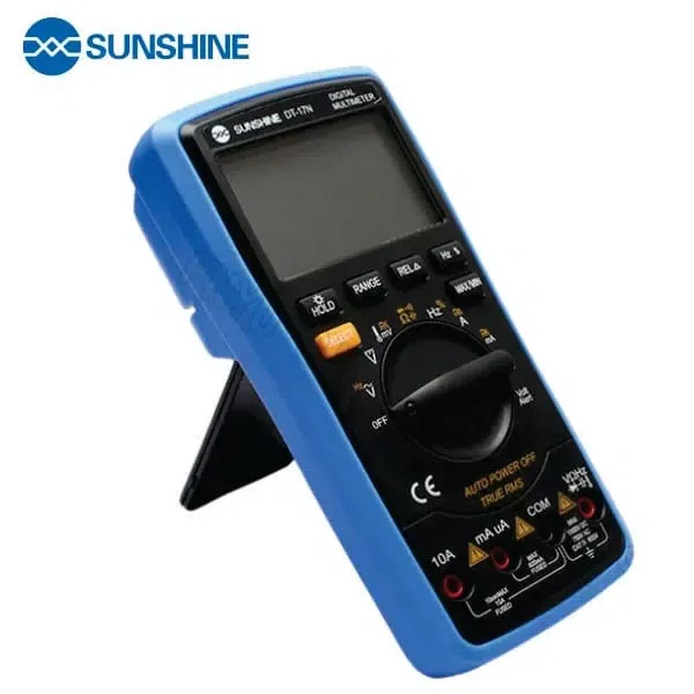 Multímetro Autorango Digital Sunshine Dt-17n