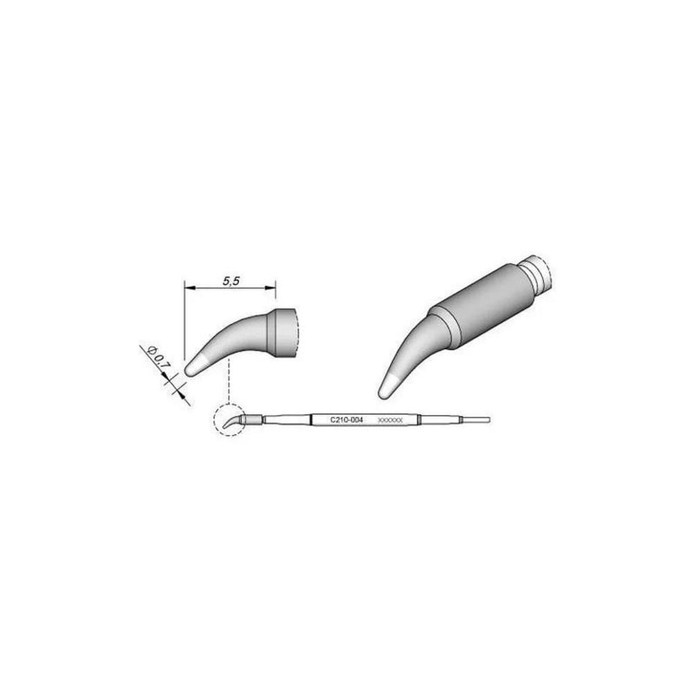 Punta Para Jbc C210004 Gris