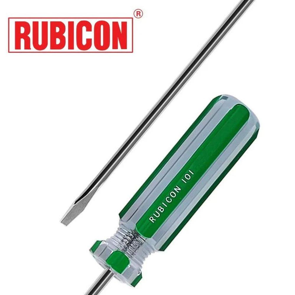 DESARMADOR 8 PLANO - 101-8 18 RUBICON pza - 24420