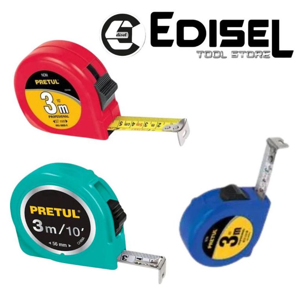 Wincha 3 m cinta 13 mm Pretul - 21607