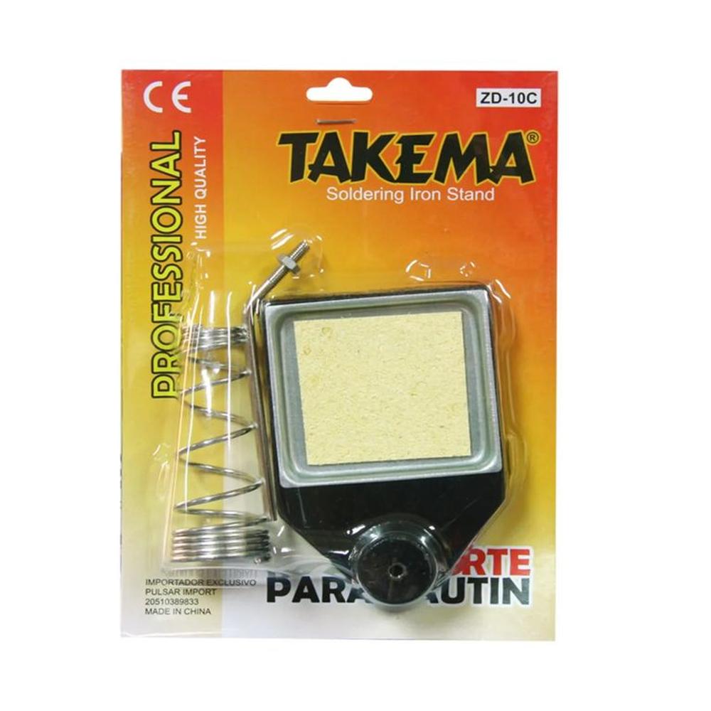 Soporte de Cautin Metal Pesado Takema Zd-10c Gris