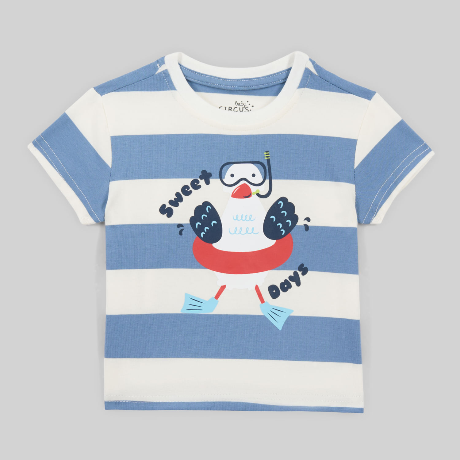 Polo Para Bebe Niño Baby Circus Rayas K