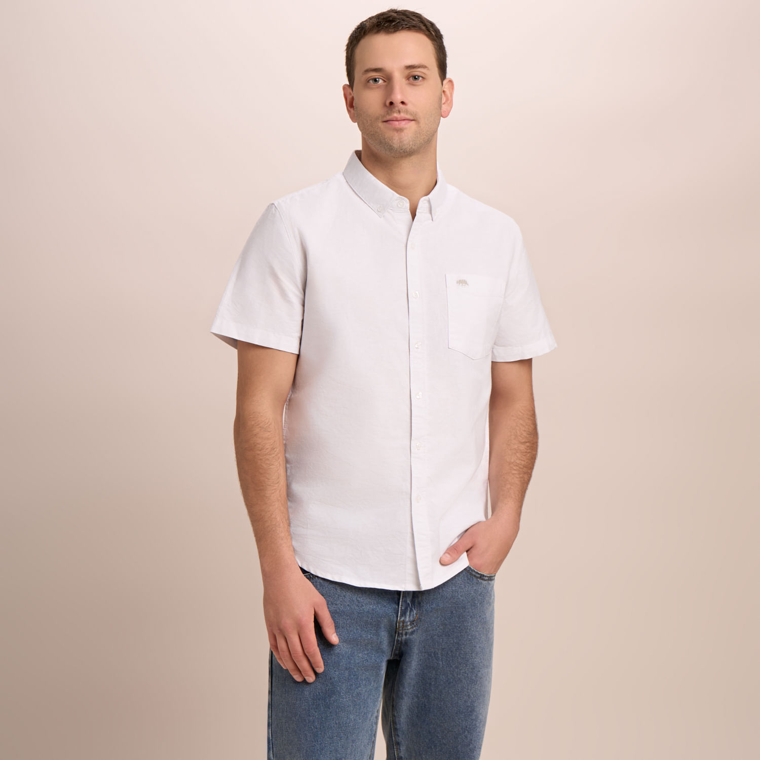 Camisa Hombre Amc Solida T1