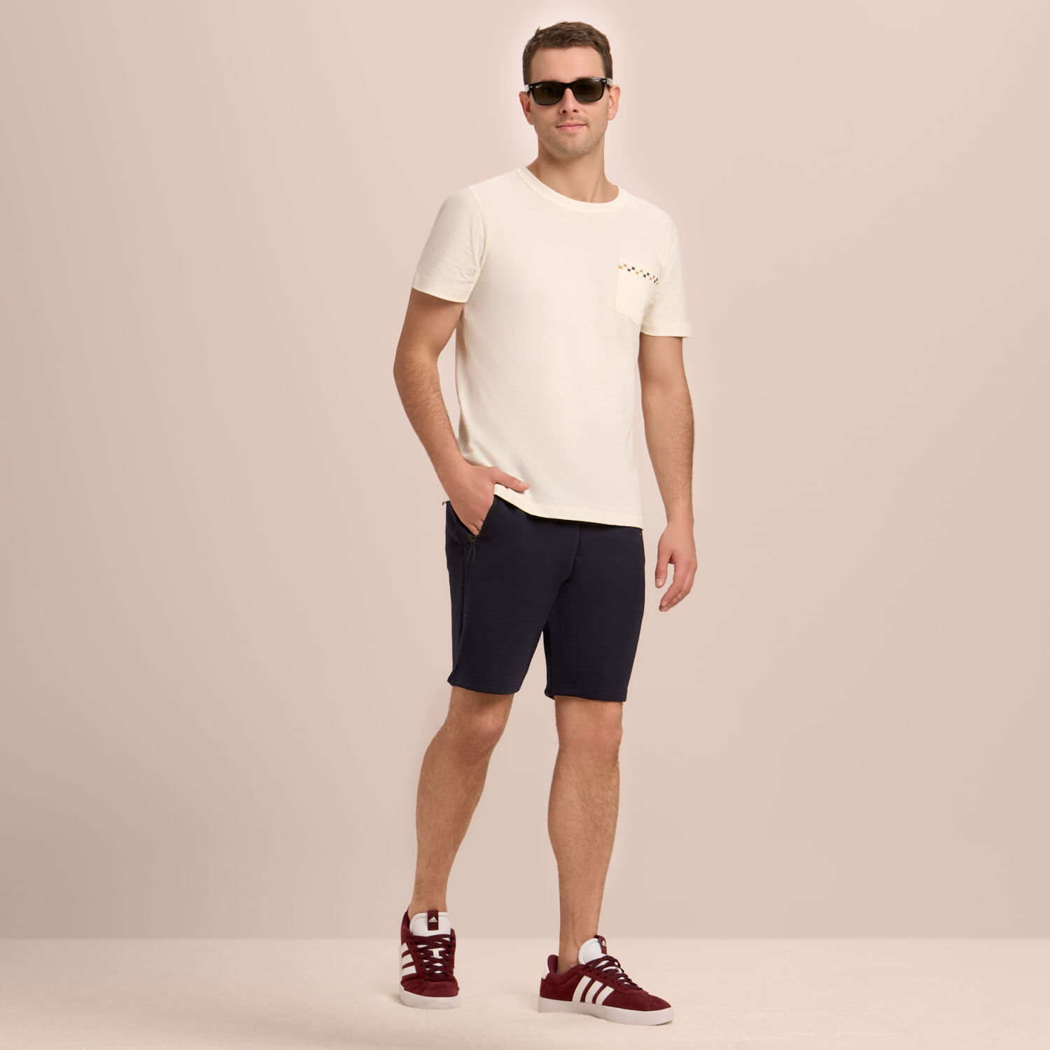 Short Hombre Amc Buzo Cierre AA