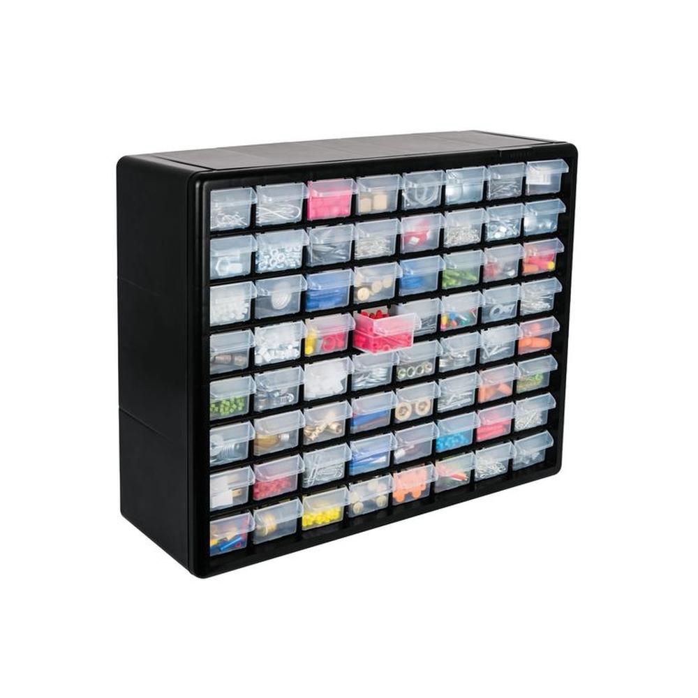 Combo Organizador 16 Gavetas + 64 Gavetas Truper 11851-10895
