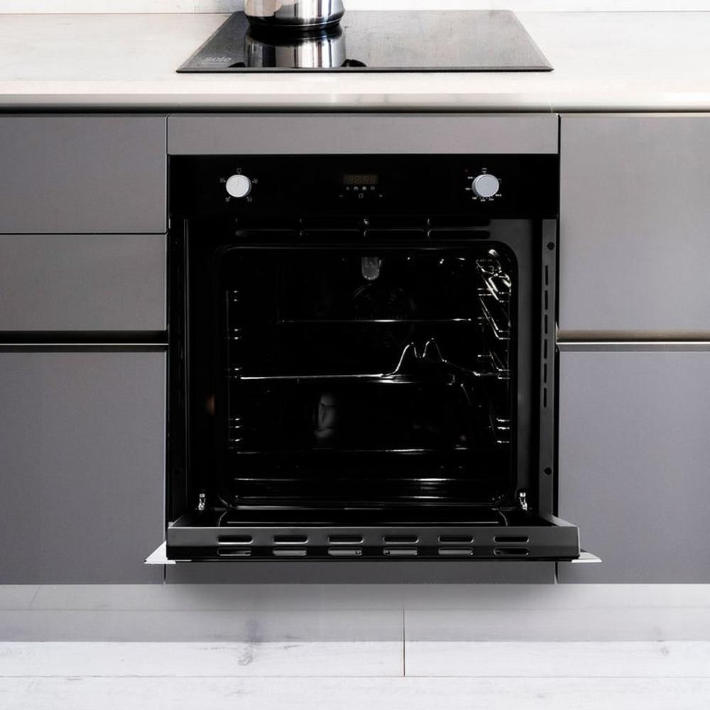 Horno Empotrable a GLP Convector Rosticero 70L Negro Sole SOLHO021V2