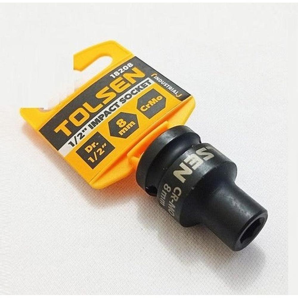 Dado de Impacto 12 pulg 8mm Tolsen - 18208