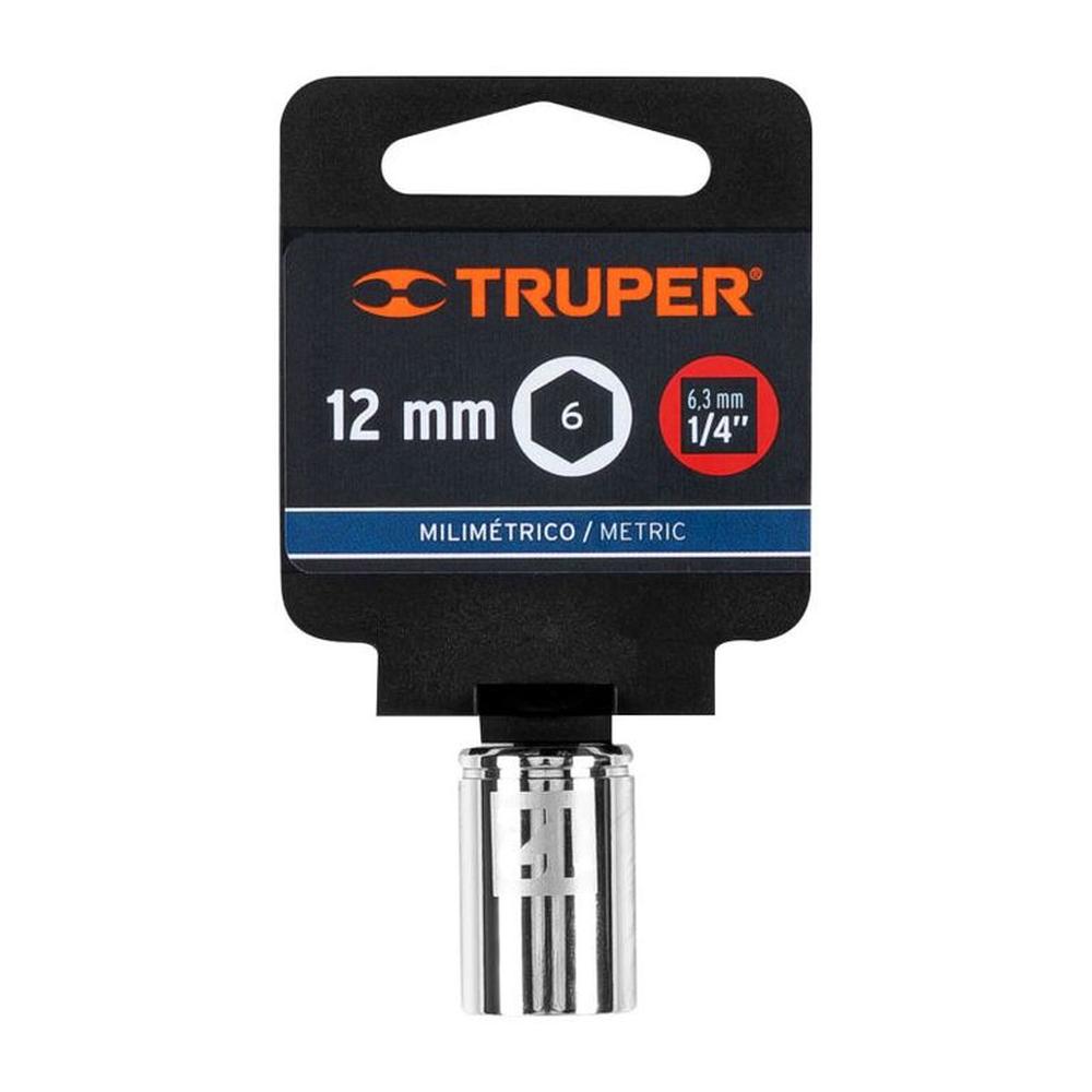 Dado hexagonal encastre 14 de 12 mm Truper - 13174