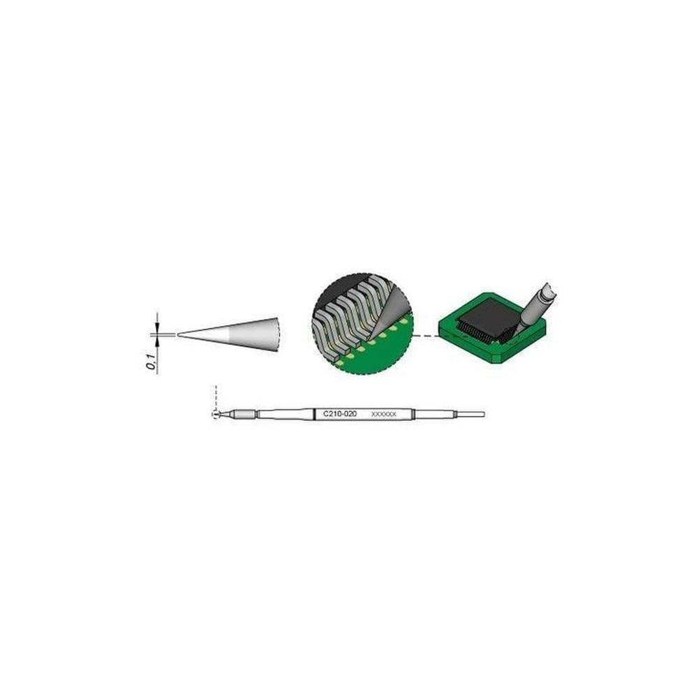 Punta Para Jbc C210020 Gris