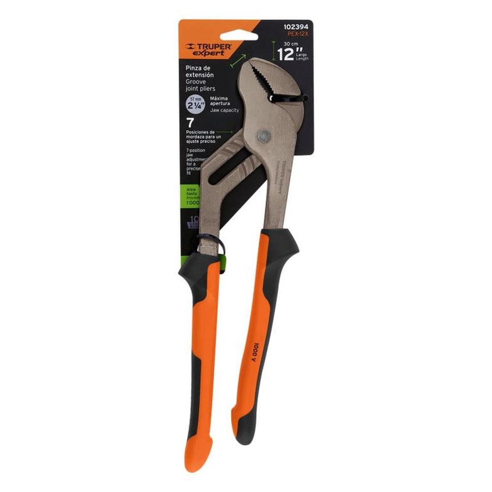 Pinzas de extensión 12 mango Comfort Grip Truper Expert - 102394