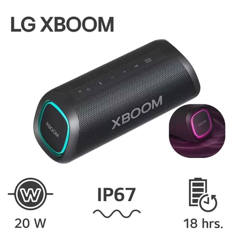 Parlante LG XBOOM Go XG5 20W Bluetooth IP67 Negro