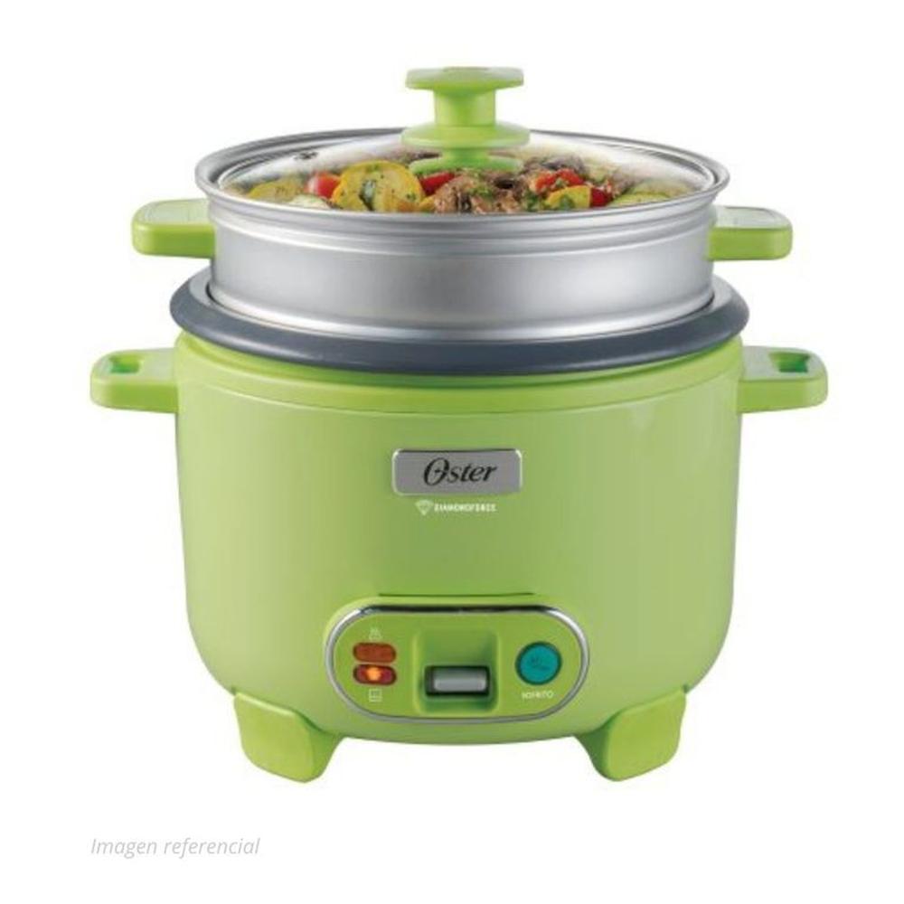 Arrocera Oster 3 en 1 de 1.8 Litros con Función Sofrito y Vaporera