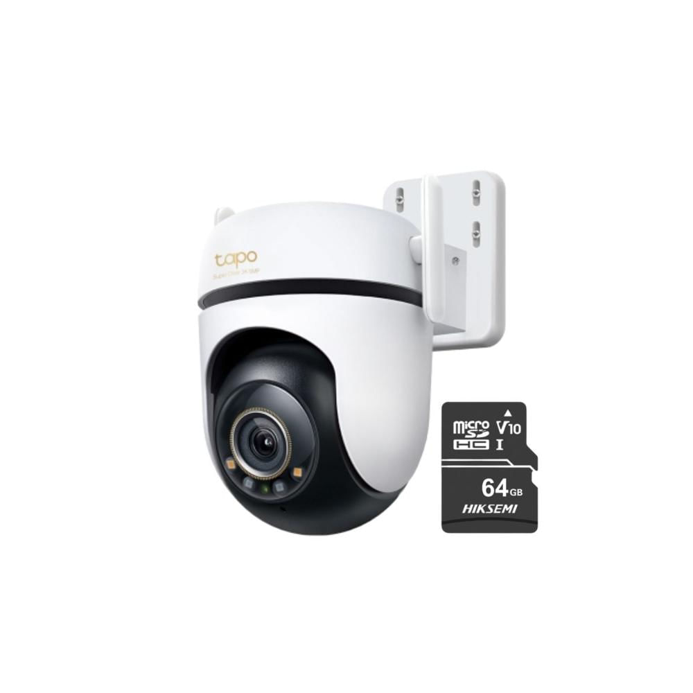 Cámara de seguridad Tapo C530WS 3K 5MP Wifi + Micro SD 64 GB Audio bidireccional Vision Starlight