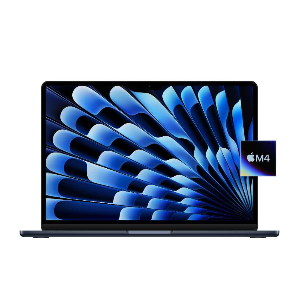 Apple MacBook Air 13"" (2025) Chip M4 16GB RAM 512GB SSD | Midnight - Teclado Inglés