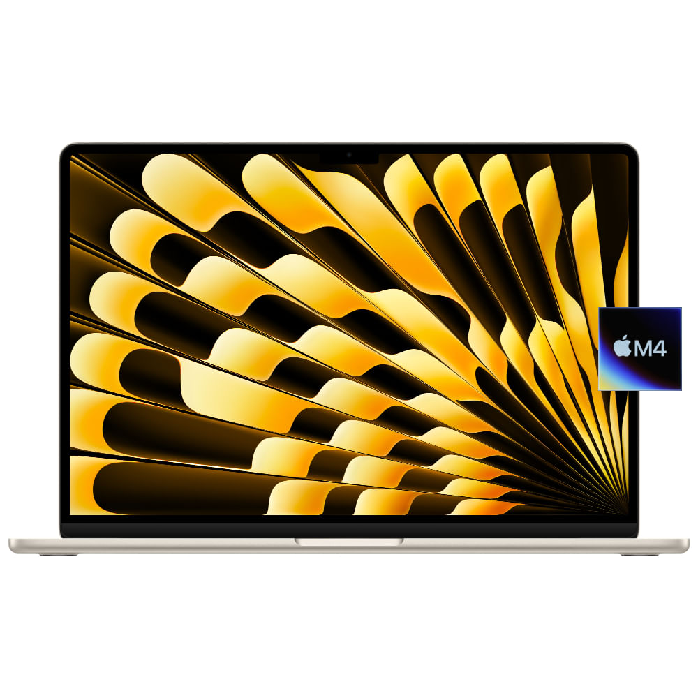 Apple MacBook Air 15"" (2025) Chip M4 16GB RAM 512GB SSD | Starlight - Teclado Inglés