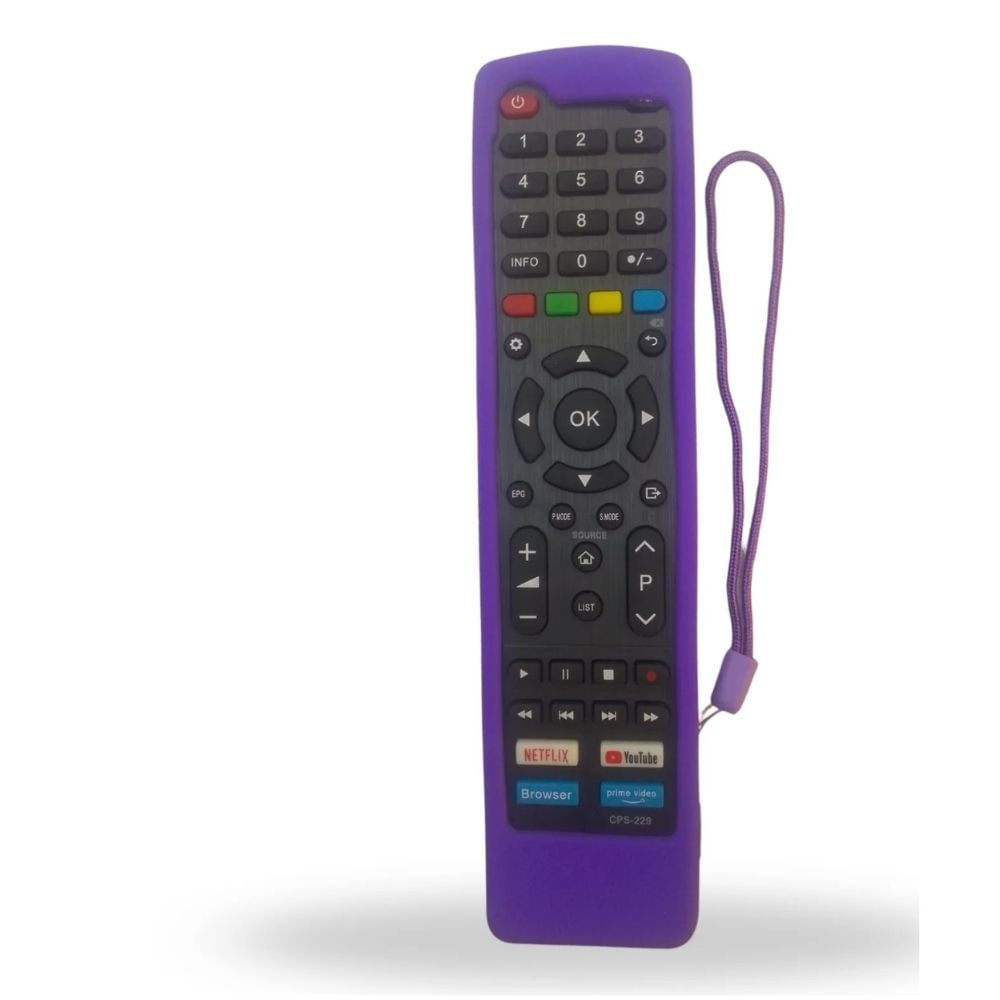 Funda para Control Remoto Jvc Smart Led Lt-43kd395 / Purpura