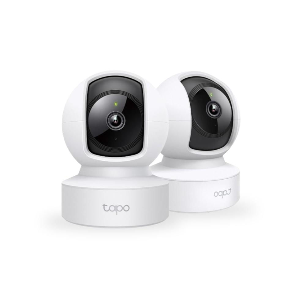 Kit de 2 Cámara de seguridad Tapo C222 2K QHD con giro 360° y visión nocturna