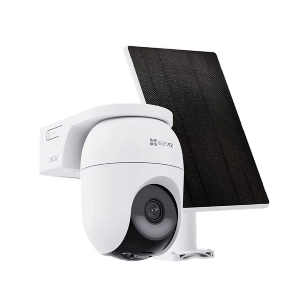 Cámara de seguridad Ezviz CB8 LITE 4MP Audio Doble vía Noche Color Batería Panel Solar
