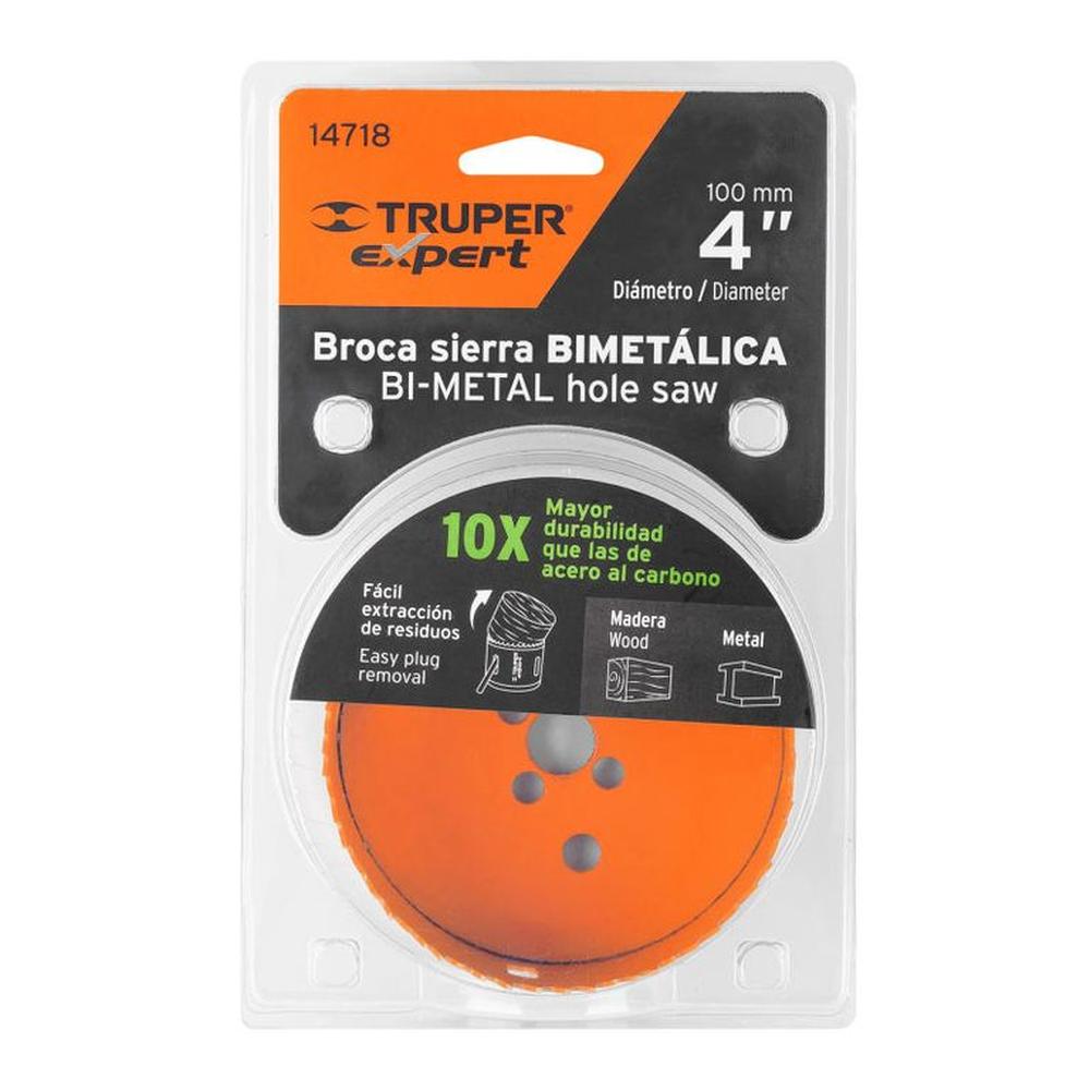 Brocasierra bimetálica 4 Truper Expert - 14718