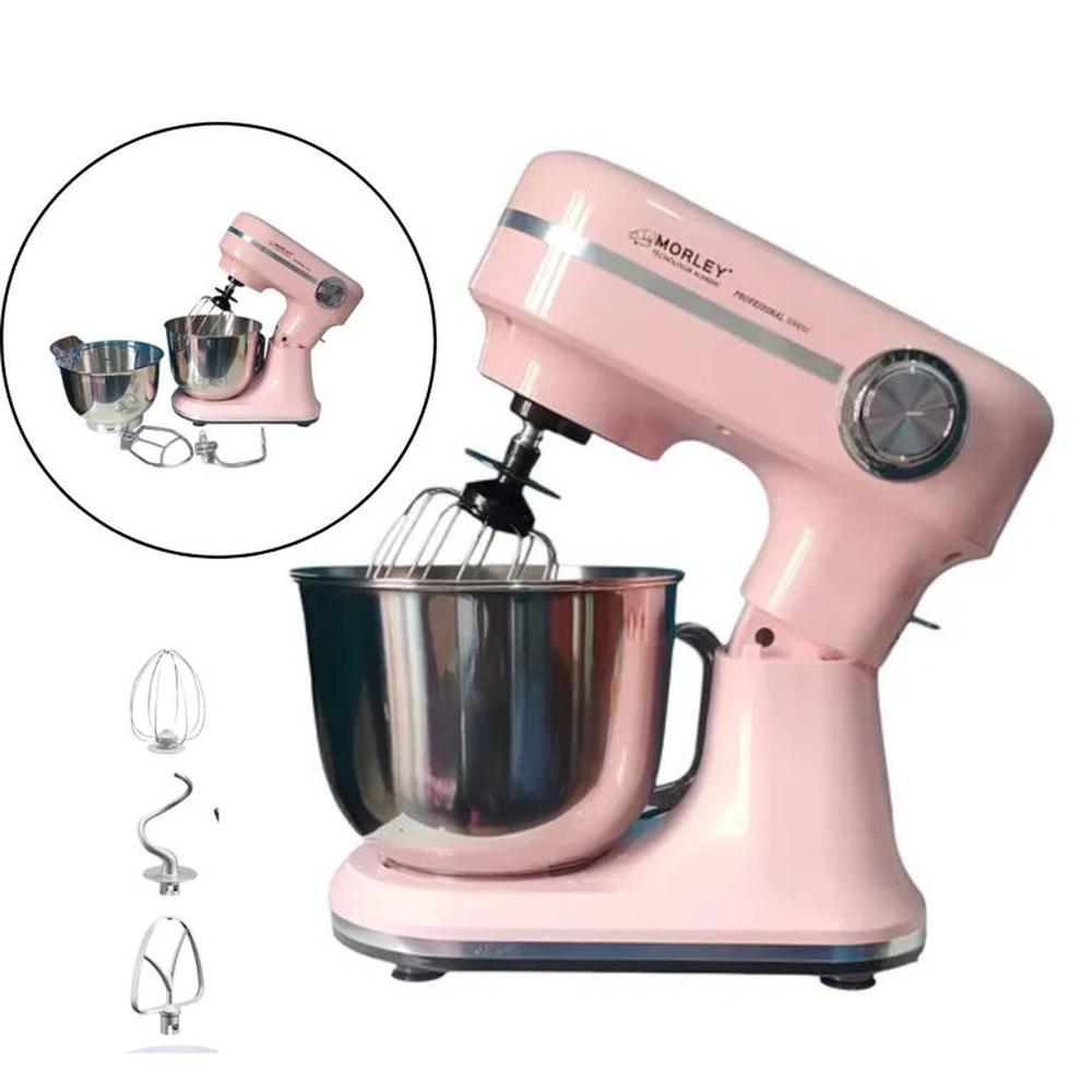Batidora Profesional Morley Planetaria 6.L ROSADO 2500 Watts