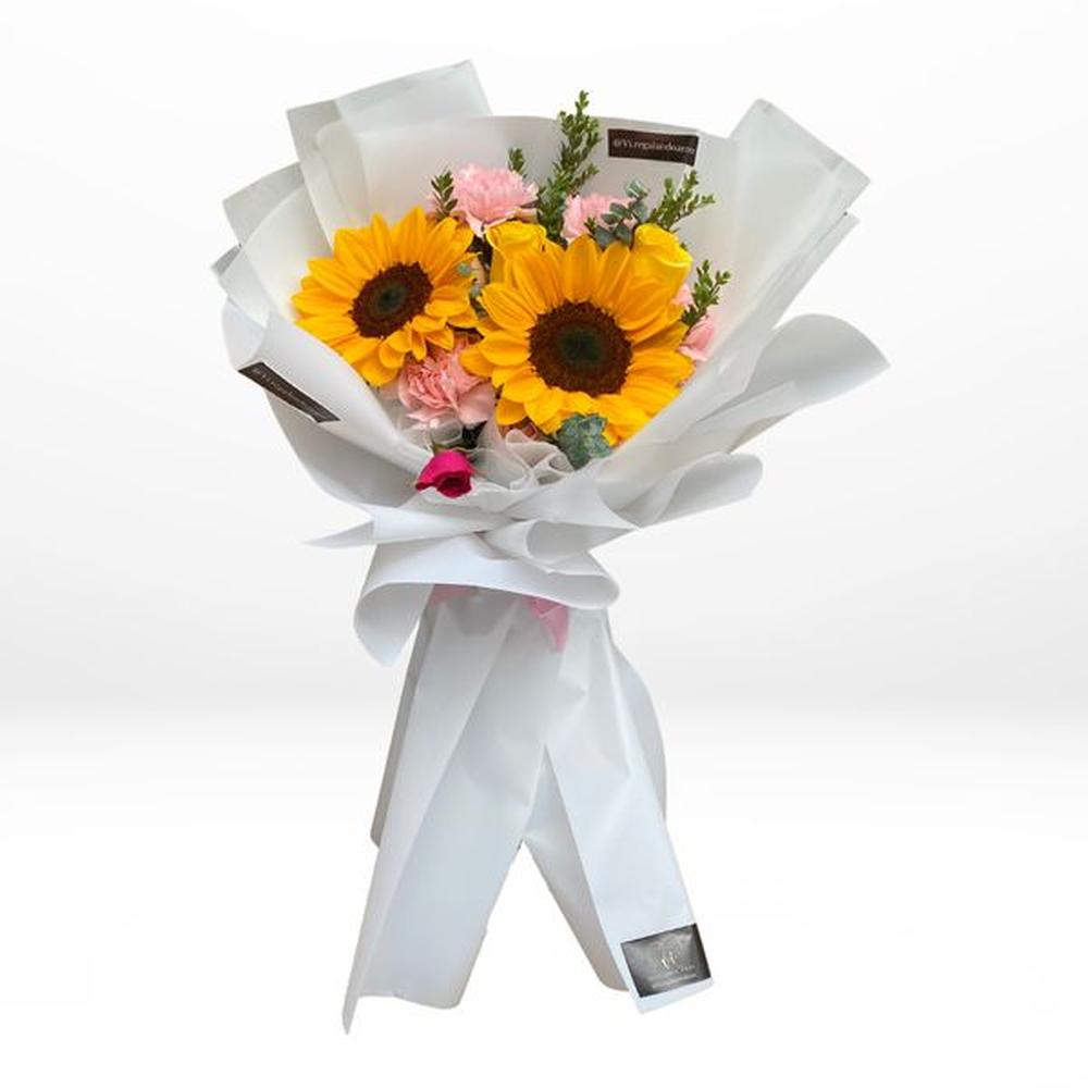 Ramo Camelia Girasoles - Flores amarillas