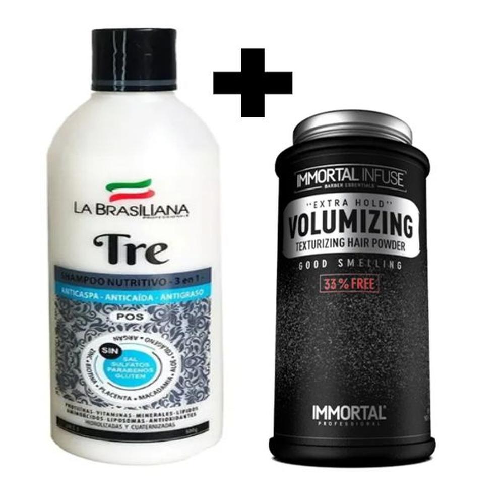 Pack Shampoo Capilar Tre + Polvo Texturizador Volumizing | Oechsle ...