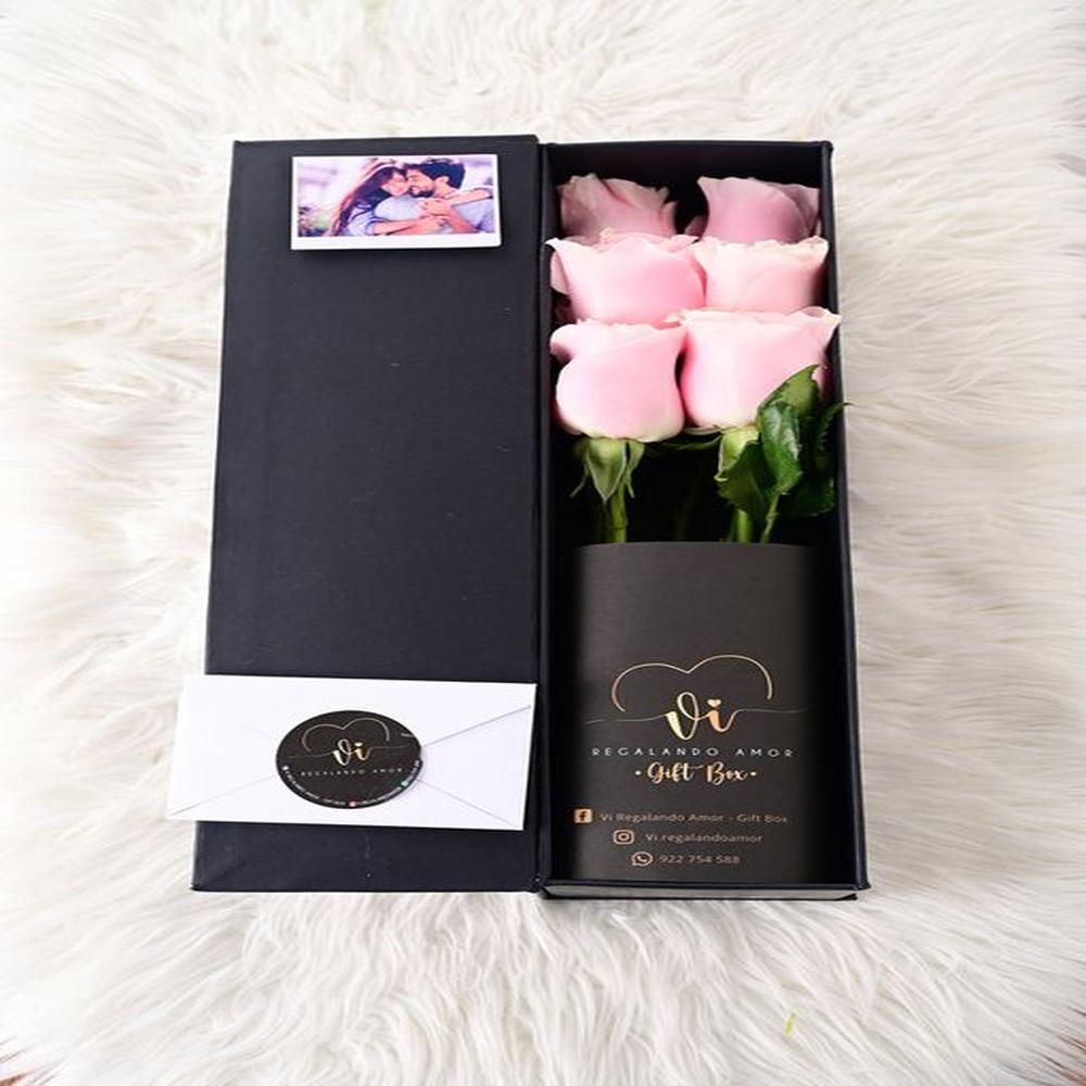 Box Luxury rosas Mystic - Arreglo Floral - Ramo de Flores