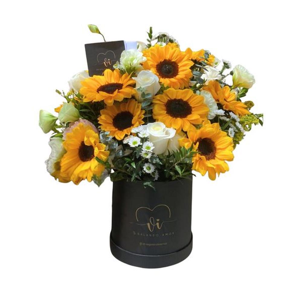 Box Adriana  Arreglo floral - Flores amarillas