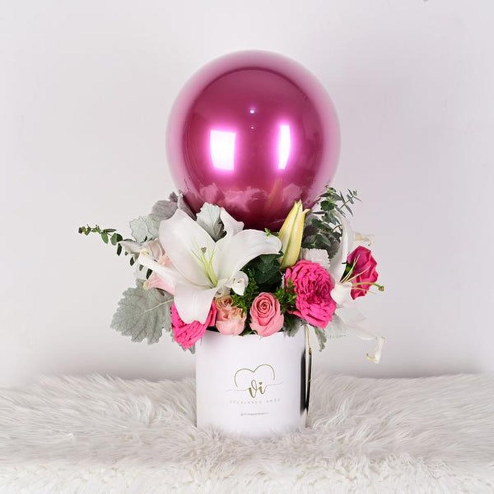 Box Selene Rosas Inglesas - Arreglo floral - Ramo