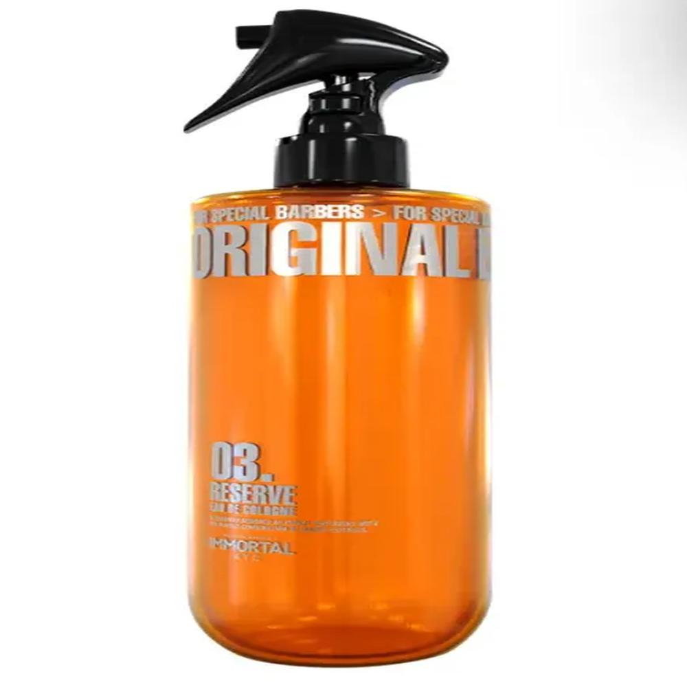 After Shave IMMORTAL Calma Irritación y Tratamiento post-afeitado 500ml Naranja