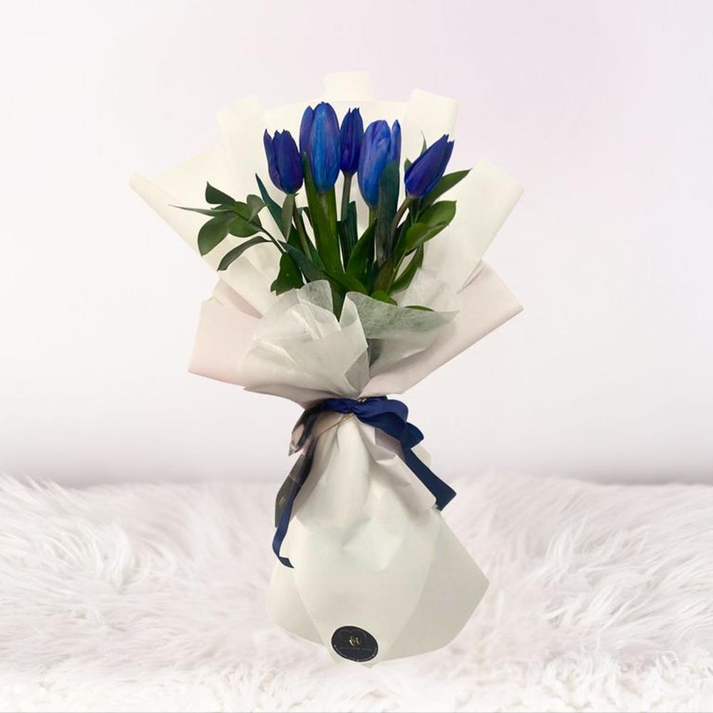 Ramo Lily - Flores azules - Ramo de flores -