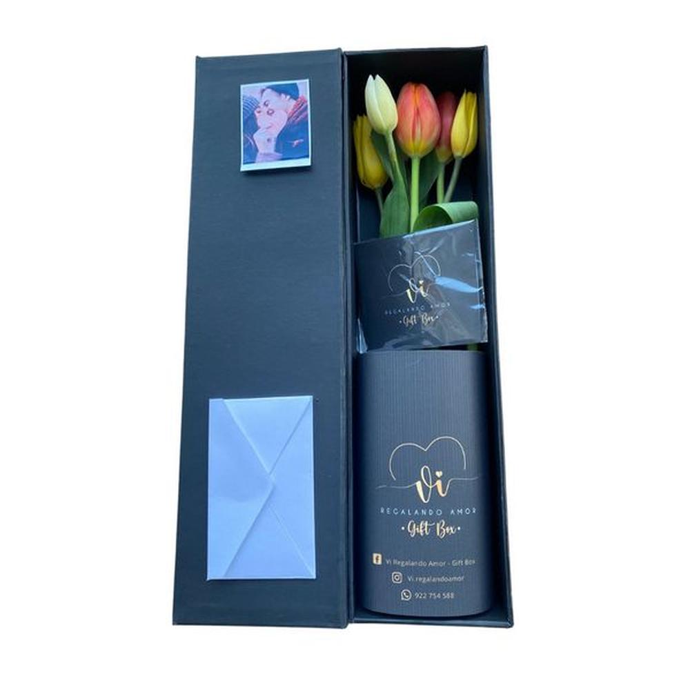 Box Luxury Tulipanes Primaveral