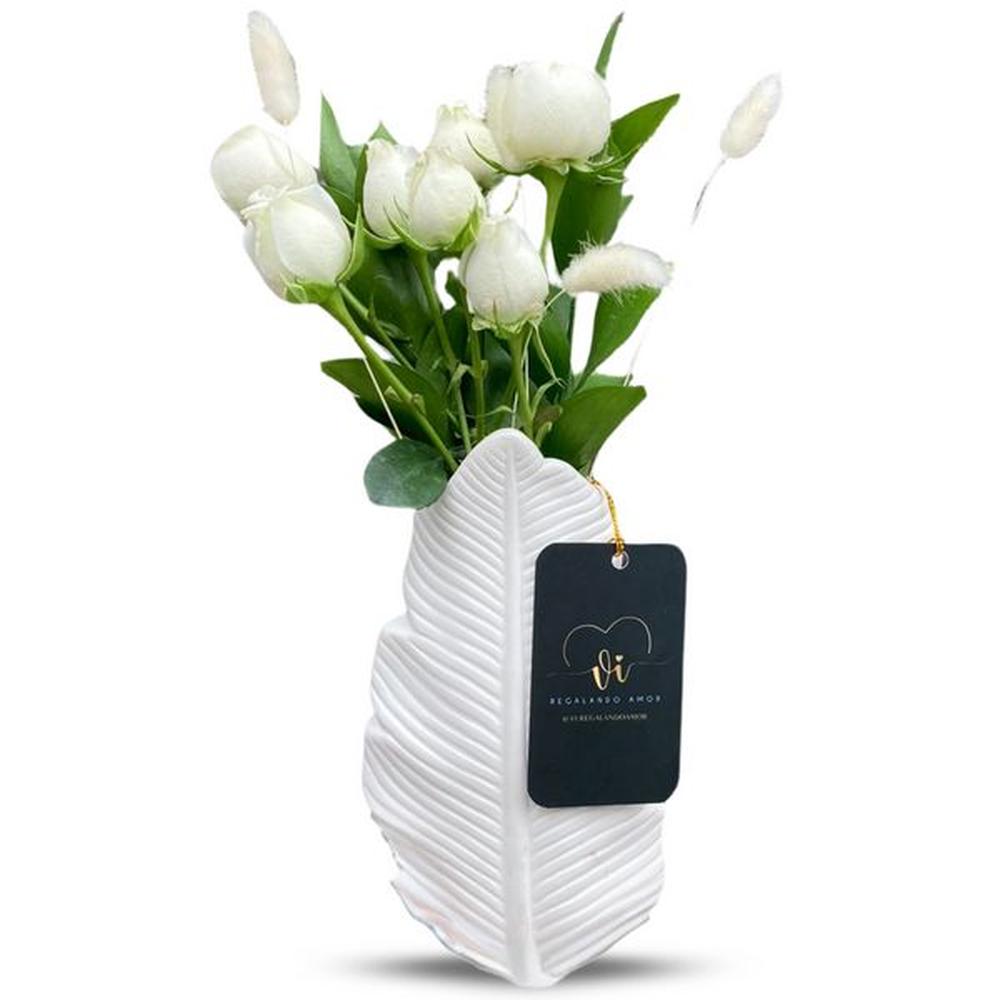 Esencia Rosas Inglesas Blancas - Ramo de Flores