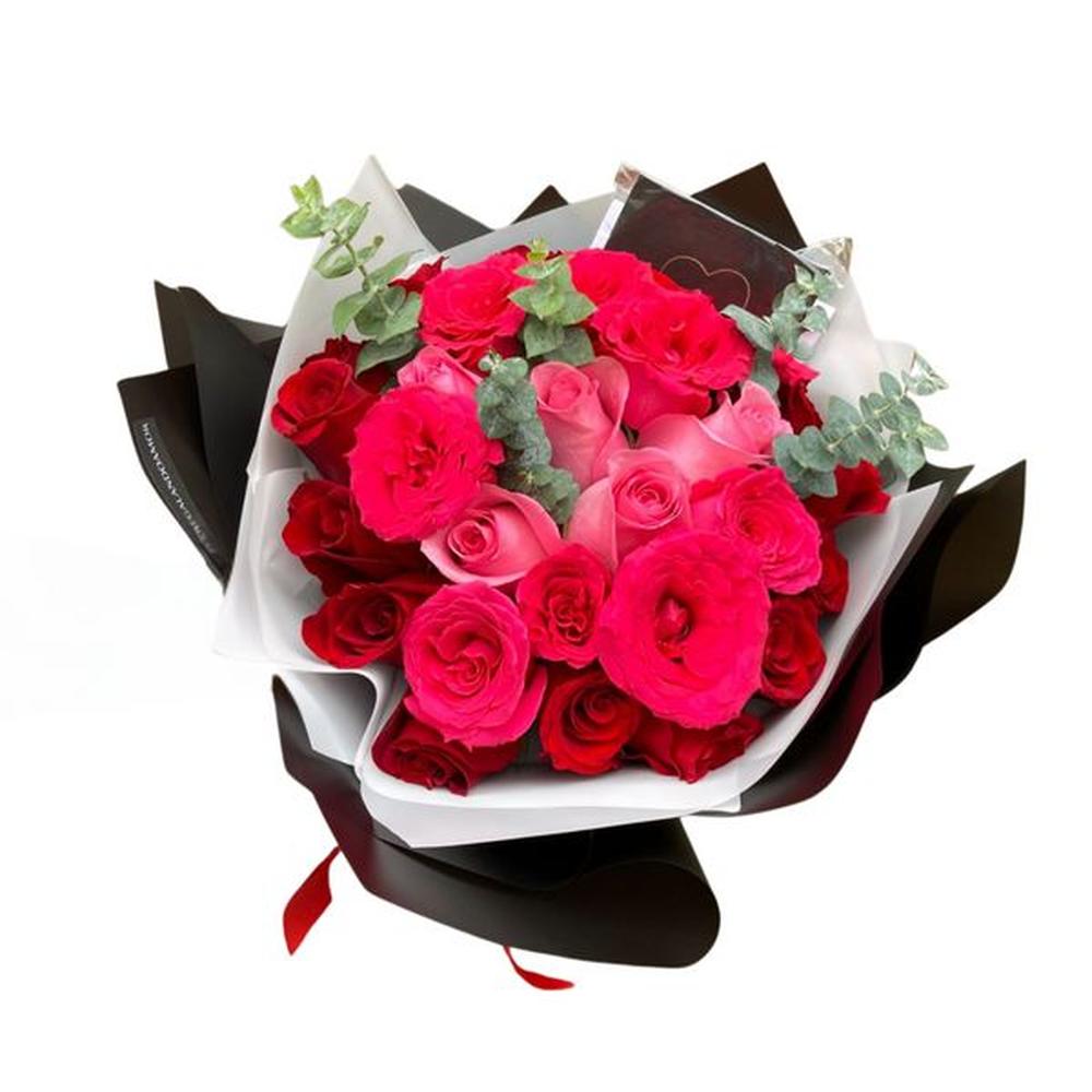 Ramo Amore de 24 rosas- ramo de flores