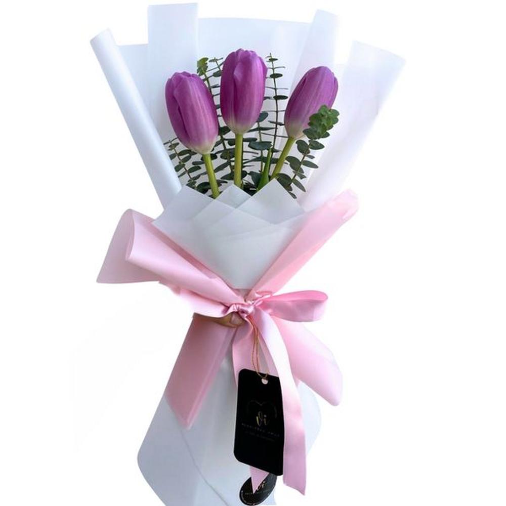 Mini Ramo Tulipanes - Color Tulipanes Aleatorio- ramo de flores