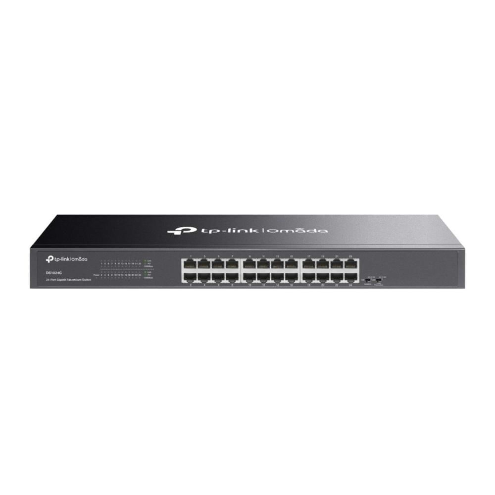 Switch TP-Link DS1024G de 24 Puertos Gigabit Omada Unmanaged
