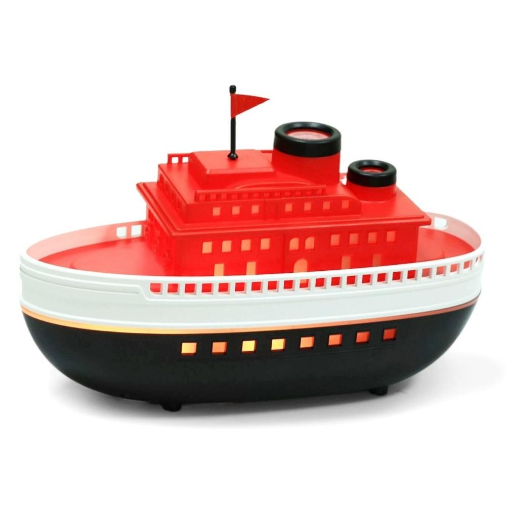 Difusor de Aroma Ultrasónico Barco 300ml con Luces LED y Temporizador Tricolor